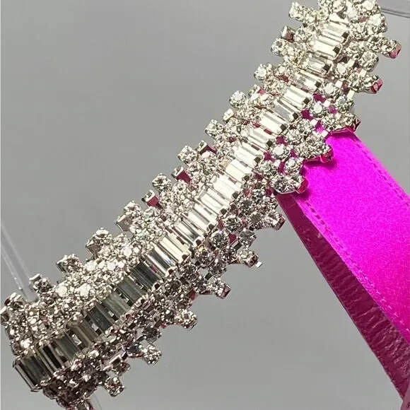 Manolo Blahnik Parinasan 105 Embellished Sandals size 39 - Picture 9 of 12